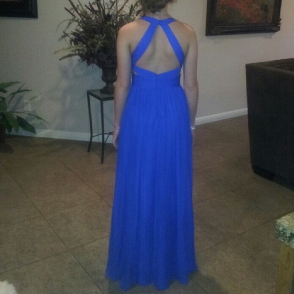 Royal blue prom dress - Picture 3 of 3